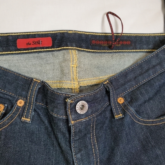 Adriano Goldschmied sz 30R the silt cigarette leg Skinny Jeans ankle length dark - Picture 3 of 12